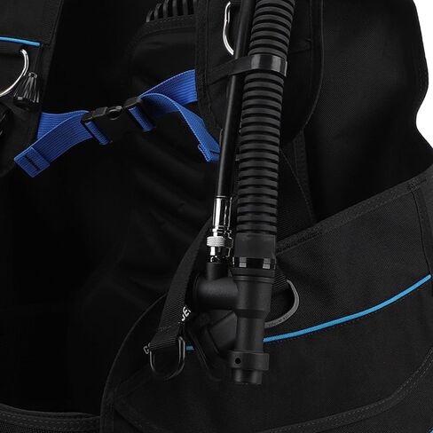 خفيفة الوزن ومريحة للغوص سترة BCD نظام الغوص مادة النايلون المطاطية (XL) in Kuwait