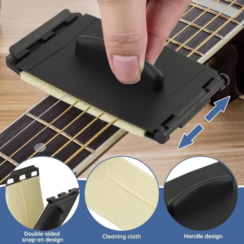 Guitar Head Phone Holder, 360° Rotate Guitar Cell Phone Holder, Live Broadcast Bracket for Recording/Live Broadcast/Video/Teaching Smart Phones Holder for Guitar, Bass, Ukuleles(COLOR:black) in Saudi Arabia