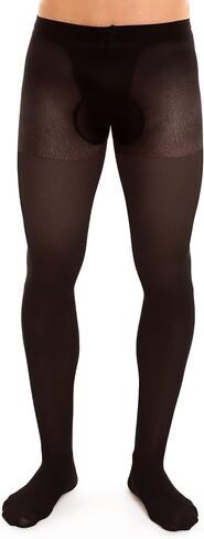 GLAMORY Men’s Support40 Semi‑Opaque Compression Tights – 40 Denier, Light Support, Male Gusset, Comfort Waistband in Saudi Arabia