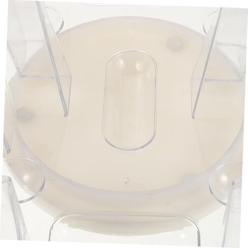 DECHOUS Rotating Playing Card Holder Tray with Deck Capacity Lightweight Poker Stand for Adults Easy to Clean Compact Organizer Suitable for Home Office Entertainment in Kuwait