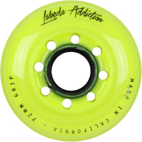 Labeda Addiction Roller Hockey Wheels, Hybrid Ceramic Bearings, Choose Size/Color in Saudi Arabia