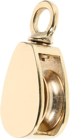 Milisten Flag Pole Hardware Kit Brass Rope Pulley Environment Accessory Canoe Sailing Gear in Saudi Arabia