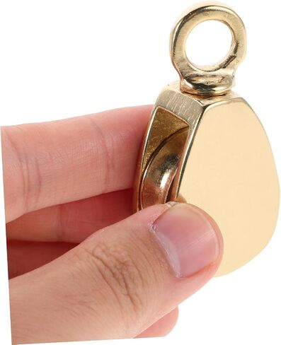 Milisten Flag Pole Hardware Kit Brass Rope Pulley Environment Accessory Canoe Sailing Gear in Saudi Arabia