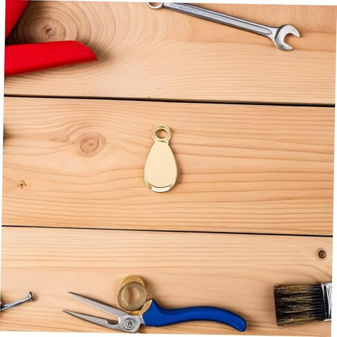 Milisten Flag Pole Hardware Kit Brass Rope Pulley Environment Accessory Canoe Sailing Gear in Saudi Arabia