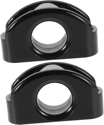 Milisten 2 Pcs Nylon Pulley Kit for Boats and Yachts Large Roller Wheel for Smooth Wire Guidance Easy Install Pulley for Canoes and Vessels in Saudi Arabia