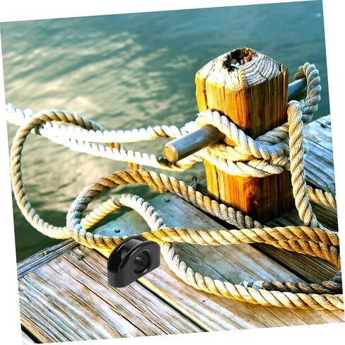 Milisten 2 Pcs Nylon Pulley Kit for Boats and Yachts Large Roller Wheel for Smooth Wire Guidance Easy Install Pulley for Canoes and Vessels in Saudi Arabia