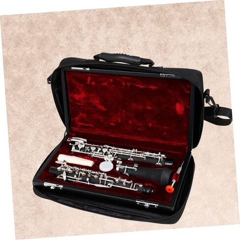 حقيبة تخزين من قماش أكسفورد مقاومة للماء، مقبض حمل محمول لسهولة الحمل باللون الأسود للموسيقيين والسفر in Kuwait