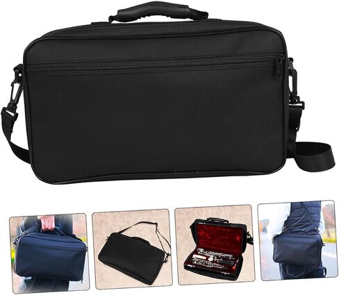 Vaguelly Oxford Cloth Oboe Storage Bag Carry Holder Front Pocket for Oboe Accessories and Music Practical for Travel and Performance in Saudi Arabia