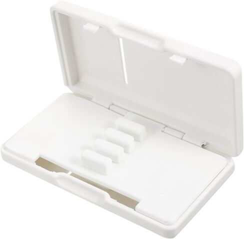 GALPADA Portable Oboe Reed Box Holder – 6-Slot White Reed Container for Oboe Accessories for Musicians and Outdoor Use in Saudi Arabia