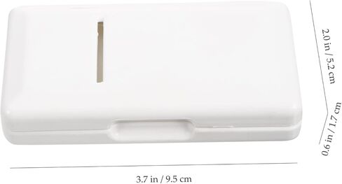 GALPADA Portable Oboe Reed Box Holder – 6-Slot White Reed Container for Oboe Accessories for Musicians and Outdoor Use in Saudi Arabia