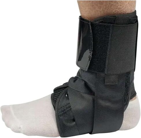 Brace Ankle Braces Bandage Straps Sports Adjustable Ankle Support Protector(M) in Saudi Arabia