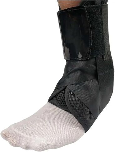 Brace Ankle Braces Bandage Straps Sports Adjustable Ankle Support Protector(M) in Saudi Arabia
