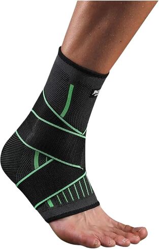 Brace 1 Pcs Ankle Brace Compression Sleeve, Adjustable Ankle Support Strap Sprained, Plantar Fasciitis Protector(G,XL) in Saudi Arabia
