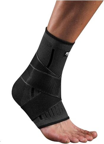 مستشعر سرعة العجلة قابل للتعديل، دعامة كاحل مرنة قابلة للتعديل، كم ضاغط يدعم مثبت التهاب اللفافة الأخمصية، مستشعر سرعة العجلة الأمامي (أسود-قطعة واحدة، مقاس M) in Kuwait