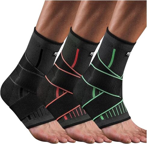 مستشعر سرعة العجلة قابل للتعديل، دعامة كاحل مرنة قابلة للتعديل، كم ضاغط يدعم مثبت التهاب اللفافة الأخمصية، مستشعر سرعة العجلة الأمامي (أسود-قطعة واحدة، مقاس M) in Kuwait