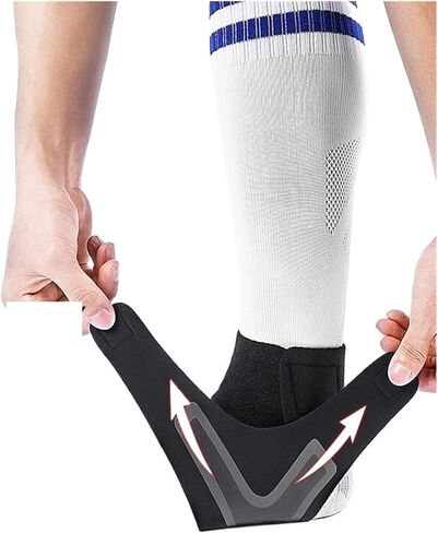 مستشعر سرعة العجلة قابل للتعديل وسادة دعم الكاحل كم الكاحل ضغط دوار مرن دعم مسامي ABS مستشعر سرعة العجلة الأمامية (القدم اليمنى أسود، L) in Kuwait