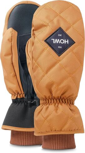 HOWL Jed Mitt | Snowboarding Gloves | Rugged Poly Oxford Shell | Shark PU Palm | Waterproof & Durable Snowboard Mittens in Saudi Arabia