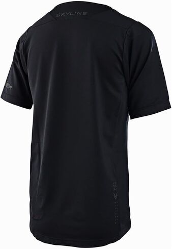 Troy Lee Designs Youth Skyline Iconic Black SS Jersey مقاس X-Small in Saudi Arabia