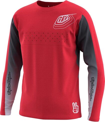 Troy Lee Designs Sprint Jersey - للأولاد Race Red، S in Saudi Arabia