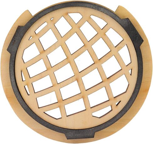 41 Inch Folk Guitar Sound Hole Cover, Acoustic Classical Guitar Hollow Design Protector Cover (Dark Wood) in Saudi Arabia