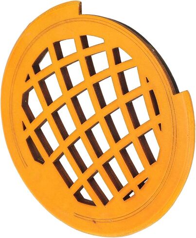 41 Inch Folk Guitar Sound Hole Cover, Acoustic Classical Guitar Hollow Design Protector Cover (Dark Wood) in Saudi Arabia
