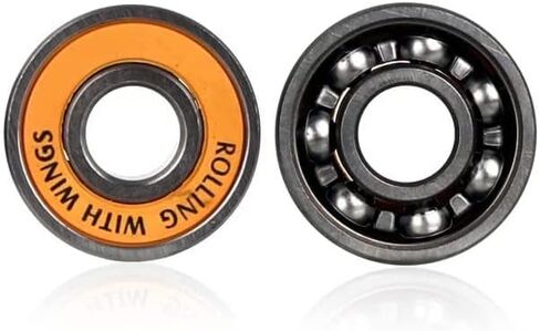 Bearings Pro Rolling with Wings Bearing ILQ-11 Level 608RS 16Pcs Professional Bearings 608 for Inline Slalom Skates in Saudi Arabia