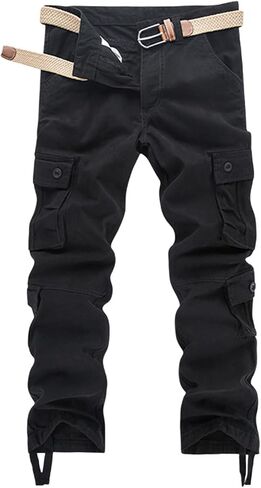 Alalaso Men's Cargo Pants Camouflage Military Tactical Work Pants with Pockets Lightweight and Durable Tracksuit Pants in Saudi Arabia