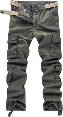 Alalaso Men's Cargo Pants Camouflage Military Tactical Work Pants with Pockets Lightweight and Durable Tracksuit Pants in Saudi Arabia