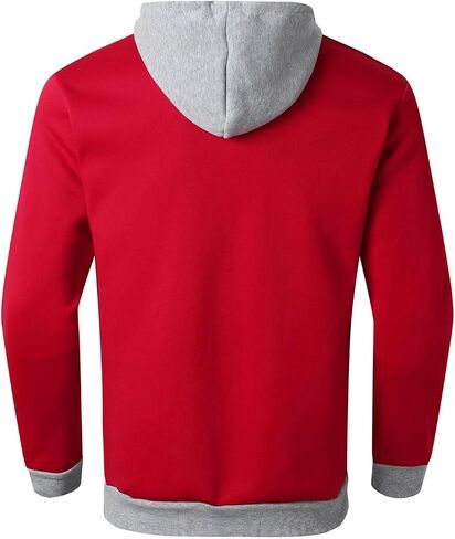 Alalaso Hoodies for Men 2025 Fall Casual Long Sleeve Sweatshirts Trendy Solid Color Drawstring Pullover Full Zip Up Outfits in Saudi Arabia