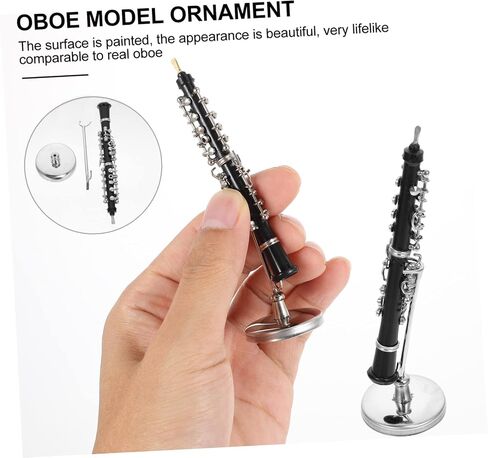 PRETYZOOM Oboe Model Simple Adornment Lifelike Desktop Decoration Home Ornament Lightweight for Room Decor in Saudi Arabia