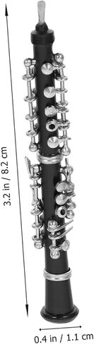 PRETYZOOM Oboe Model Simple Adornment Lifelike Desktop Decoration Home Ornament Lightweight for Room Decor in Saudi Arabia