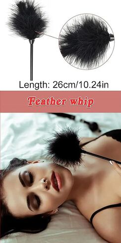 Super Soft Feather Stick Accessories, Exercise Yoga Bed Practice Kit, Soft and Comfortable Furry Set - H in Saudi Arabia