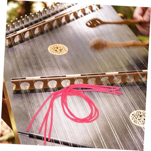 8pcs Yangqin Rubber Tubes Replacement Kit for Dulcimer Instruments Easy Installation Oxidation Resistant Thin Flexible Chinese Music Accessories in Saudi Arabia