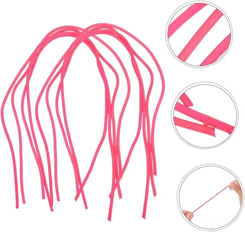 8pcs Yangqin Rubber Tubes Replacement Kit for Dulcimer Instruments Easy Installation Oxidation Resistant Thin Flexible Chinese Music Accessories in Saudi Arabia