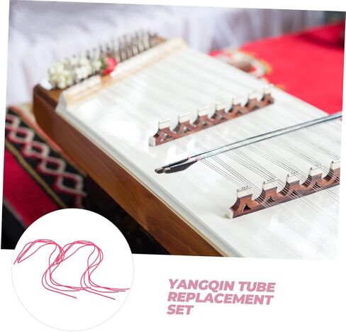 8pcs Yangqin Rubber Tubes Replacement Kit for Dulcimer Instruments Easy Installation Oxidation Resistant Thin Flexible Chinese Music Accessories in Saudi Arabia