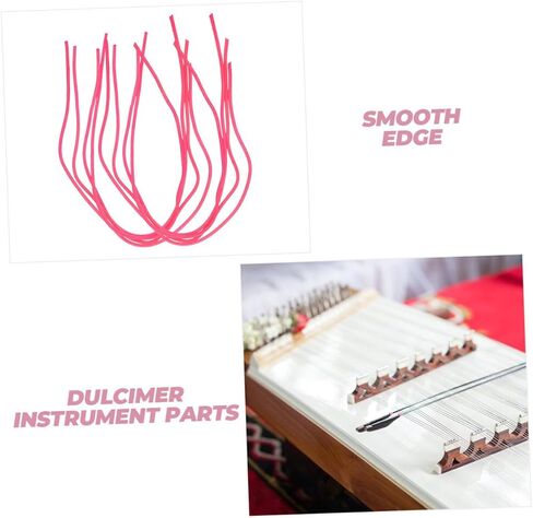 8pcs Yangqin Rubber Tubes Replacement Kit for Dulcimer Instruments Easy Installation Oxidation Resistant Thin Flexible Chinese Music Accessories in Saudi Arabia