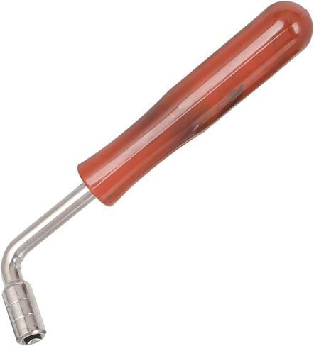 Professional Dulcimer Tuning Wrench with Wood Handle Metal Tone Tuning Tool for Model Instrument Repair and Maintenance in Saudi Arabia