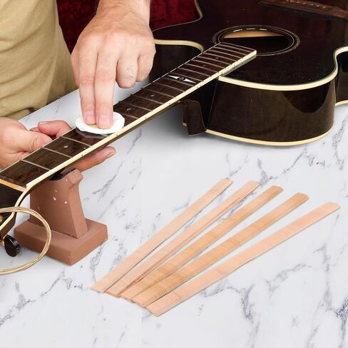 5 قطعة شرائط ربط الجيتار الخشبي لتقوم بها بنفسك حافة حافة البطانة ترصيع الجيتار الصوتي المزخرف لـ Luthier in Kuwait