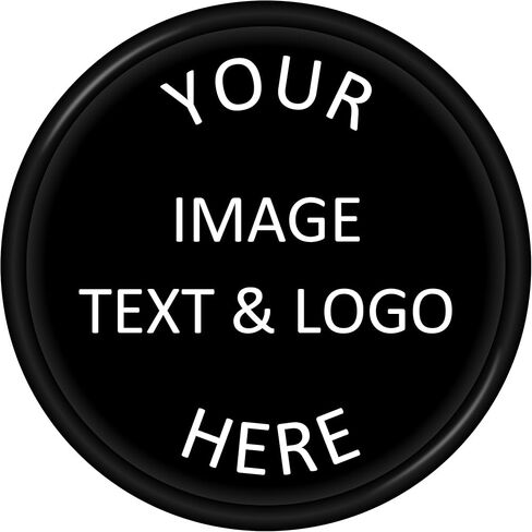 500 Custom Plastic Chips,Personalized Your Own Photo/Text/Logo on a Chip Double Sided Printing,Good for Beer or Drink in Bar Token in Kuwait