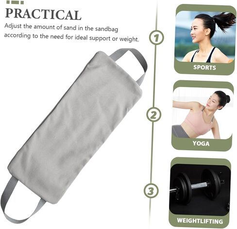 Yoga Training Sandbag with Handles Weight Fitness Sandbag for Versatile Exercise Bag for Strength Training Yoga and Home Fitness in Saudi Arabia