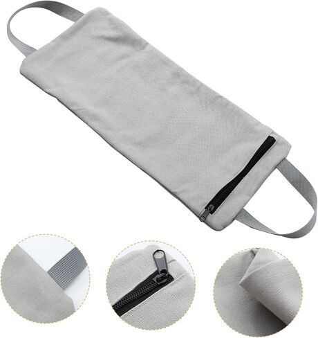 UPKOCH Canvas Arm Slimming Sandbag Weight Training Fitness Bag with Handle for Yoga and Exercise Adjustable Heavy Duty Workout Sandbag for Arm and Leg Training in Saudi Arabia