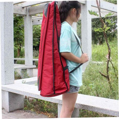 Oxford Cloth Trombone Case Thickened Portable Instrument Protective Bag for Tenor Trombone with High Tensile Strength and Abrasion Resistance Red in Saudi Arabia