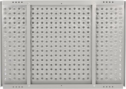 KUAFU 24"x34" Universal Semi-Truck Deck Plate Compatible with Freightliner Peterbilt Kenworth Truck Deck Plate Catwalk Steel Powder Coated Silvery in Saudi Arabia