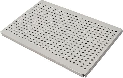 KUAFU 24"x34" Universal Semi-Truck Deck Plate Compatible with Freightliner Peterbilt Kenworth Truck Deck Plate Catwalk Steel Powder Coated Silvery in Saudi Arabia