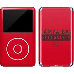 Skinit Decal MP3 Player Skin Compatible with iPod Classic (6th Gen) 80GB - Officially Licensed NFL Tampa Bay Buccaneers Red Performance Series Design in Saudi Arabia