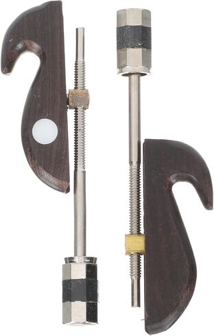 FAVOMOTO Erhu Accessories Wooden and Iron Bow Replacement Parts Compact Size for Easy Storage Convenient Installation and Cleaning 2Pcs Set for Orchestral String Instrument in Saudi Arabia