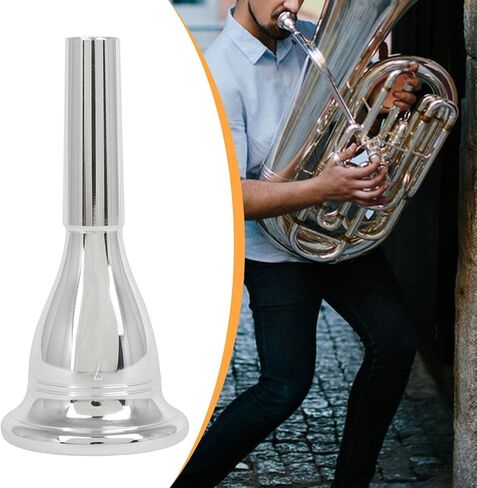 Tuba Mouthpiece Brass Plating Replacement 1.85x3.90 inches for Beginners Performance Enhancement Musical Instrument Parts in Saudi Arabia