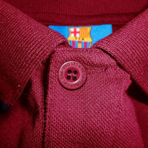 FC Barcelona Official Football Soccer Gift Mens Crest Polo Shirt Navy Blue in Saudi Arabia