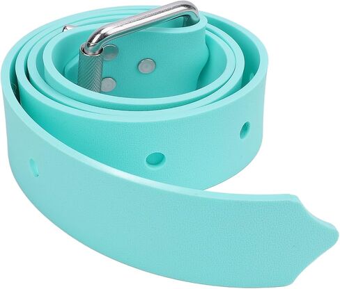 Diving Weight Belt Adjustable Silicone Freediving Weight Belt with Quick Release Buckle for Scuba Diving Spearfishing 1.3 Meter Silicone Stainless Steel in Saudi Arabia