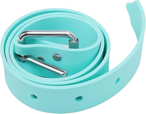 Diving Weight Belt Adjustable Silicone Freediving Weight Belt with Quick Release Buckle for Scuba Diving Spearfishing 1.3 Meter Silicone Stainless Steel in Saudi Arabia